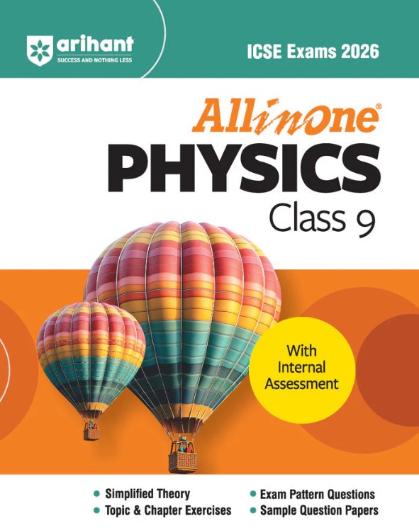 ICSE All in One Physics Class 9 Exam 2026